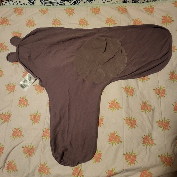 💞SOLD💞Velcro swaddle wrap baby girl 100% cotton - Picture 5 of 5